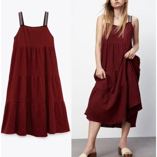 FXJC Sleeveless Summer Dresses