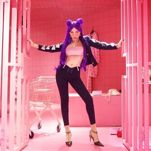 LOL KDA Kaisa Cosplay Costume Daughter Of The Void Fashion Street Style/Magazine Cover Uniform Suit Famale Role Paly Clothing