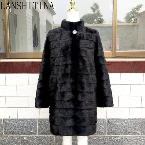 Женские куртки с мехом LANSHITINA China At AliExpress