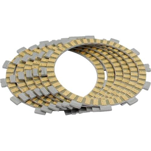Motorcycle Clutch Friction Plates Kit For Suzuki GT185 TS185ER TS185 DR200 K GT200 GSF250 GSXR250 GJ72A LT-F250 TS250X SJ11B