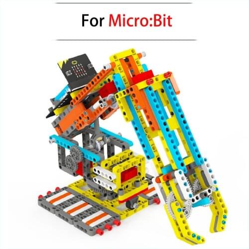 High Recommend Toy Games For Micro:Bit Programmable Building Block DIY Smart Robotic Arm Kit MBIT5