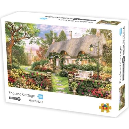 1000 Pcs Sights Jigsaw PuzzlesAdults Cardboard Puzzles Educational Games For Adults Children Kids Games Educational Toys