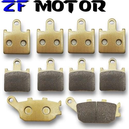 Front Rear Brake Pads set for KAWASAKI Z1000 Z 1000 ZR1000 B7F B8F 2007 2008 / Z 1000 ABS ZR1000 C7F 2007 2008 2009