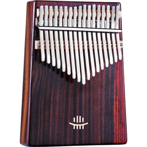 Hluru Kalimba 17 Keys Professional Thumb Piano Full Solid Wood Acacia Walnut Roserood Kalimba 21 Key Mbira Musical Instrument