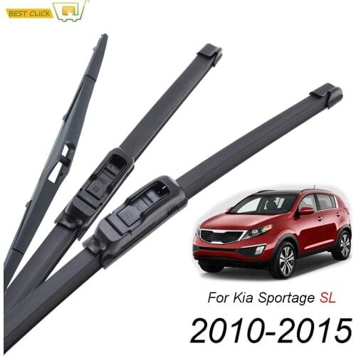 Misima Windshield Windscreen Wiper Blades For Kia Sportage SL Front Rear Window Wiper 2010 2011 2012 2013 2014 2015