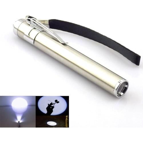 LED Lights Powerful Small Flashlight Portable Flash Light Penlight Mini Torch LED Lamp Little Pocket Lights Lantern AAA Battery