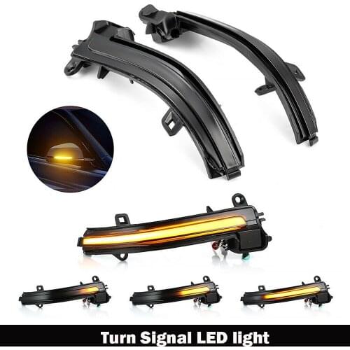 2PCS Dynamic Blinker Turn Signal LED Mirror Light For BMW F20 F21 F22 F33 F34 X1 E84 F36 F87 M2 1 2 3 4 Series