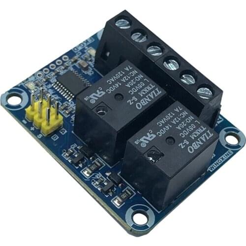 FKG-D Controller Dual-Channel Relay Electronic Switch Model Airplane Remote Control Single-Pole Double-Throw Controller