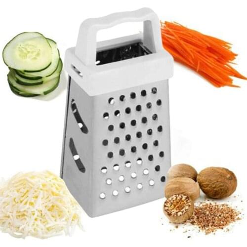 1Pc Mini 4 Sides 7*3.5CM Grater Handheld Slicer Fruit Tool Multifunction Kitchen Tool Vegetable Gadget J7S9