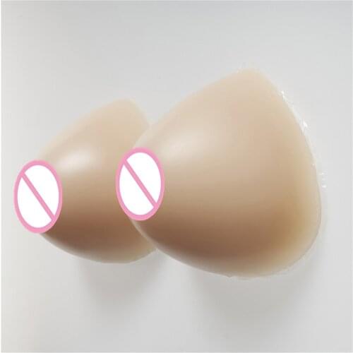2400g/Pair Crossdresser Silicone Breast Realistic Touch Silicone Boobs Drag Queen transsexual Artificial Fake Breast