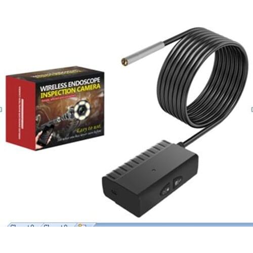 3.9mm/5.5mm 1080P Dual Lens WIFI Endoscope Double Camera Inspection Borescope Handheld Microscope