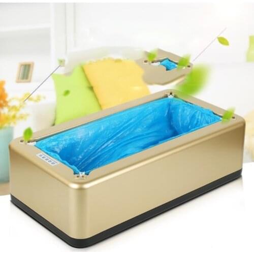Automatic Shoes Cover Machine Dispenser Household Disposable Waterproof Anti Dust Shoe Covers Machine Box For Home Office