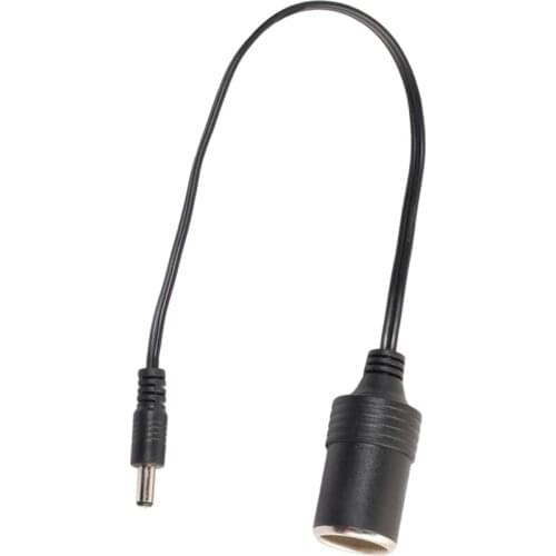 Vehicle Cigarette Lighter Female Socket Power To DC 5521 Male Power Connector Waterproof