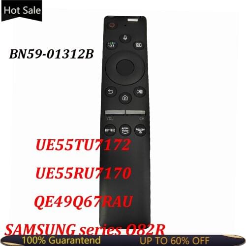 BN59-01312B UE55TU7172 QE55 Q70TA UE43TU7172UXXH QE49Q67RAU New For Samsung Smart QLED TV With Bluetooth Voice Remote Control