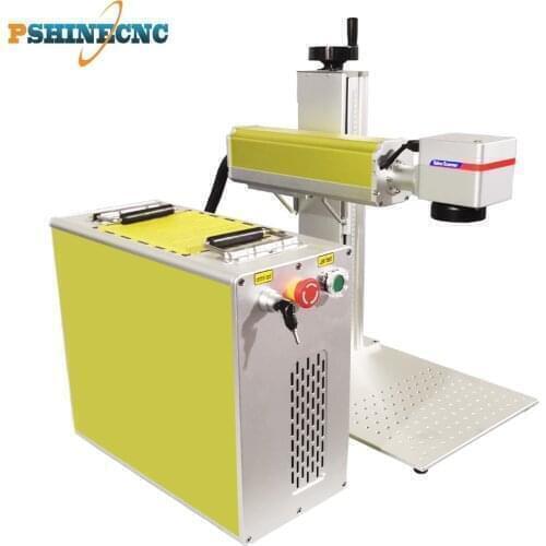 PSHINECNC raycus 20w color cnc laser gravierer head fiber marking machine