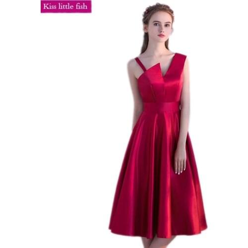 Коктейльные платья Kiss little fish China At AliExpress