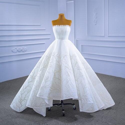 KISS WHITE Sleeveless Wedding Dresses