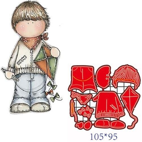 Metal Cutting Dies boy DIY Scrapbooking Paper Cards Decorative Craft Embossing