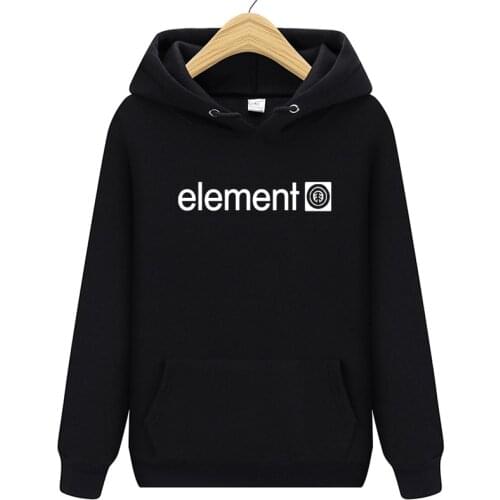 Autumn Winter Brand Mens Hoodies Sweatshirts Men High Quality ELEMENT Letter Printing Long Sleeve Fashion Mens Hoodies