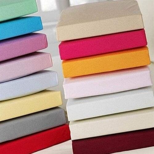 TAC By Everday 100% Turkish Cotton Jersey Fitted Sheet Set including Pillow Cases (Queen/Full, White)