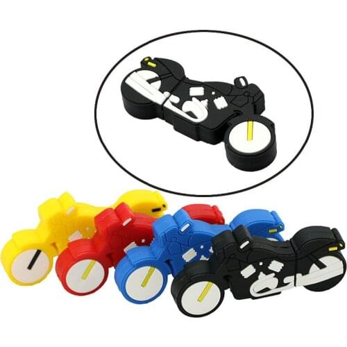 New Motorcycle Pen Drive Key Chain Gift Pen Drive 4GB 8GB 16GB Moto Car Cartoon Usb Flash Drive Pendrive Motobike Memory Storage