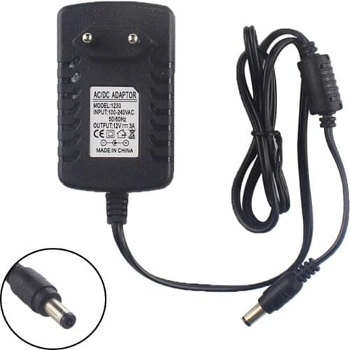 New 12v 3A 5.5*2.1mm/2.5mm AC DC Adapter for Yamaha PA-130 PA150 PA-150 keyboard Charger Power Supply Cord PSU