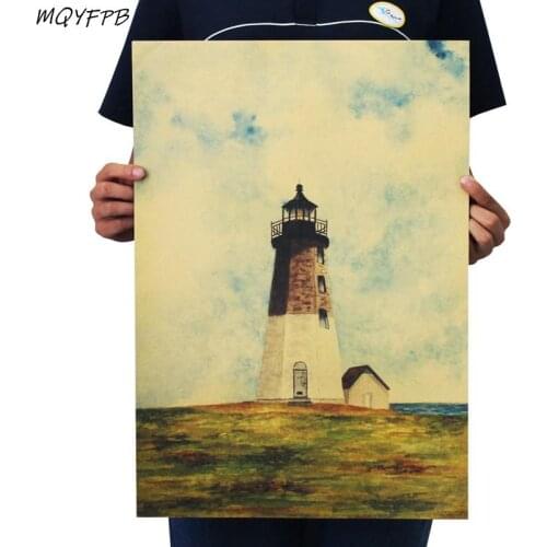 Eternal Promise Kraft Paper Poster Home Decoration Scenery Painting Wall Sticker 50.5x35cm