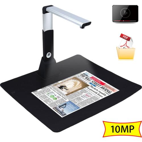 Blueskysea H1000 Portable 1s High-Speed A3 A4 A5 Document PDF Photo Book ID Card Video Cam Scanner Visualizer