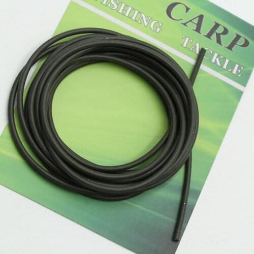 Carp Fishing Tungsten Tube Fast Sinking Tube Tungsten Putty Dark Matte Rig Tubing Leader Sinker Sleeves Accessories for Carp