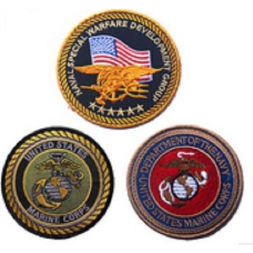 Embroidery Armband USMC Patch Department of Thenavy Patches Badge For Clothes Hat