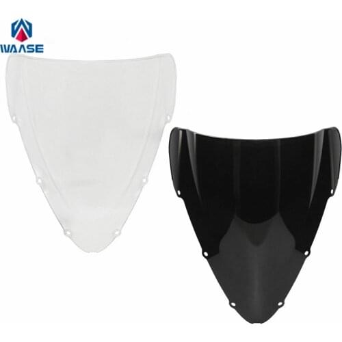 Waase For Honda CBR600F4i CBR 600 F4i 2001 2002 2003 2004 2005 2006 2007 Double Bubble Windscreen Windshield Shield Screen