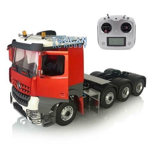 1/14 RC LESU Metal Chassis Sound Radio Hercul Painted 3363 Cabin Tractor Truck THZH0834-SMT4