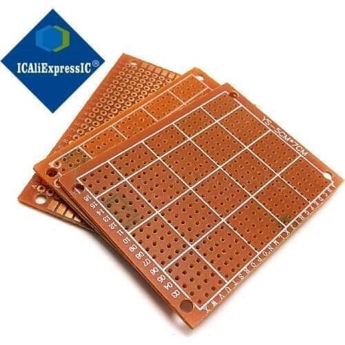 10Pcs 5x7cm 5*7 new Prototype Paper Copper PCB Universal Experiment Matrix Circuit Board In Stock