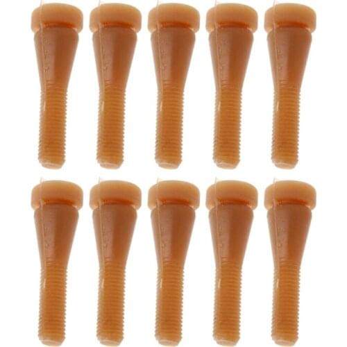 10PCS Poultry Plucking Fingers Hair Removal Machine Glue Stick Chicken Pluckers