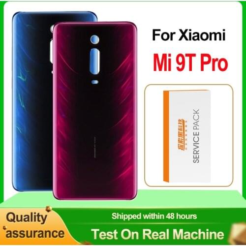 AAA+++ Quality Back Housing For Xiaomi Mi 9T Pro Back Cover Battery For Redmi K20 Pro Rear Cover Replacement With Logo