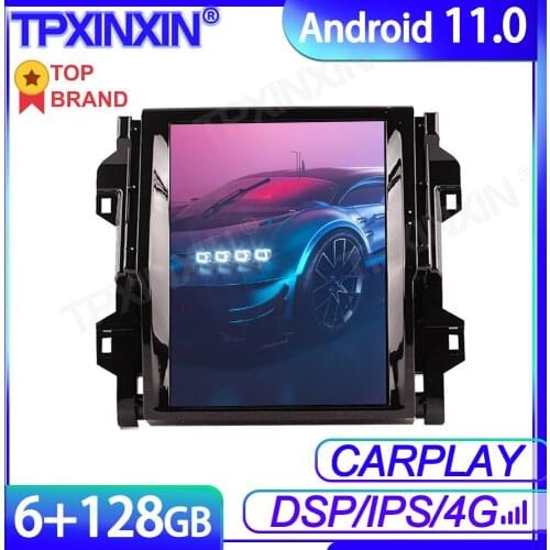 Android11.0 For Toyota Runner 2018-2020 Head Unit Car Multimedia Player Auto Radio Tape Recorder GPS Navigation DSP IPS