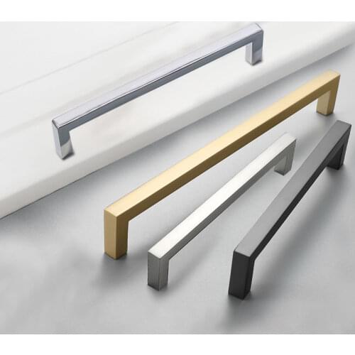 1Pack Black Cabinet Pulls Drawer Handles Kitchen Cabinet Handles3"~12.6"Black Cabinet Knobs Kitchen Cabinet Hardware Drawer Pull