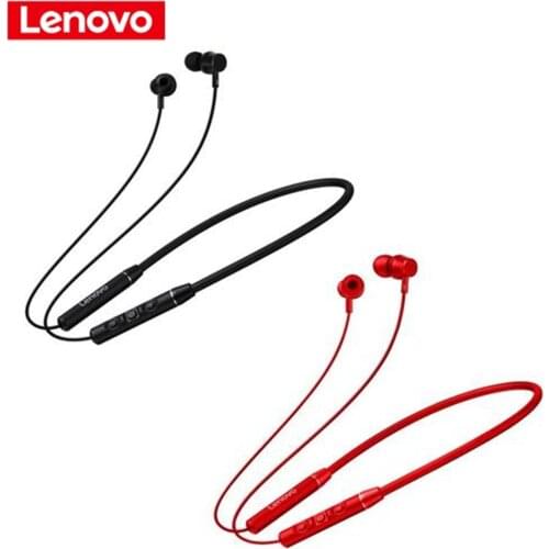 For Lenovo QE03 Bluetooth Headset Wireless Headphones Neckband Stereo Wireless Sports Earbuds For All Smart Mobile Phones