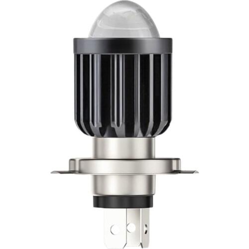 H4 LED Spotlight Small Light Bulb LED Motorcycle Modified Headlight Integrated Two-Color Headlight Accessories