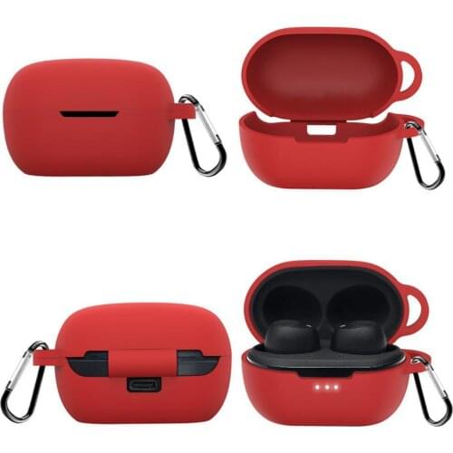 Protective Sleeve Wear-resistant Non-fading Bluetooth Earphone Protective Skin with Buckle for JBL Tune 115