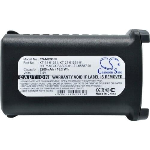 Cameron Sino 2200mAh Battery for Symbol MC9000, MC9000-G/K/S,MC9010,MC9050,MC9060,MC9062,MC909,MC9090,MC9097,MC909X, RD5000