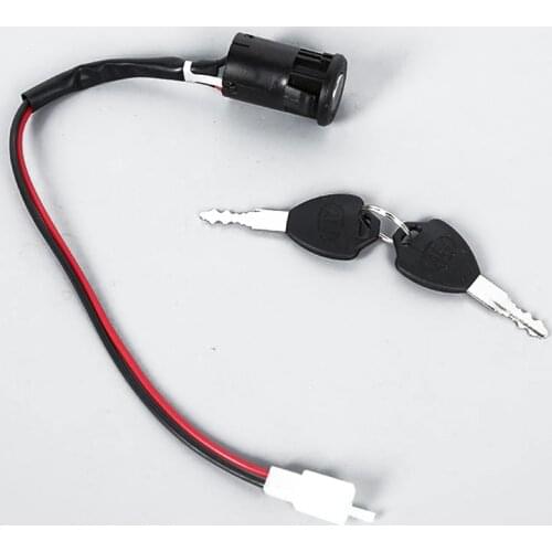 Ignition Switch Lock Keys Electric Scooter Tricycle Vehicle Assembly Kit Parts