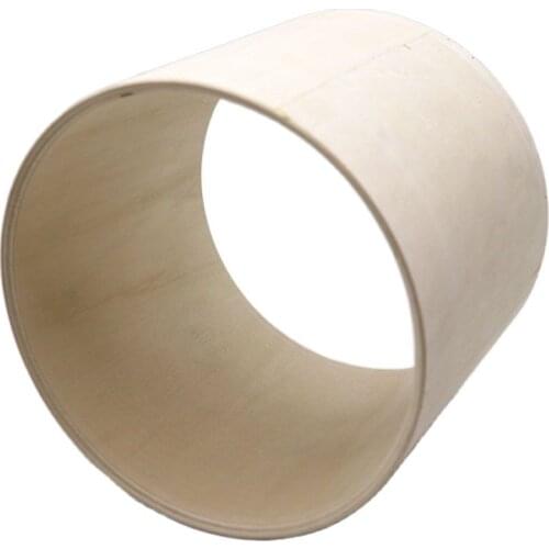 8*8 inch drum body poplar wood drum shell 8 inch diameter 8 inch depth with 45 degree bearing edge