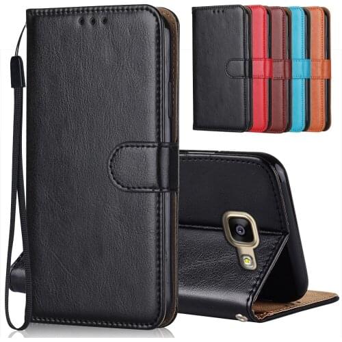 Folio Leather Case For Samsung A01 A2 A3 Core A02 A02S A10 e A10s A20e A20 A30 A40 S A31 A41 A50 A50S A60 A70 A70S Wallet Case