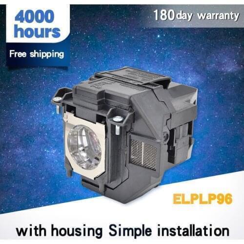High quality Projector Lamp for ELPLP96 for EB-W05 EB-W39 EB-W42 EH-TW5600 EH-TW650 EX-X41 EX3260 EX5260 EX9210 with housing