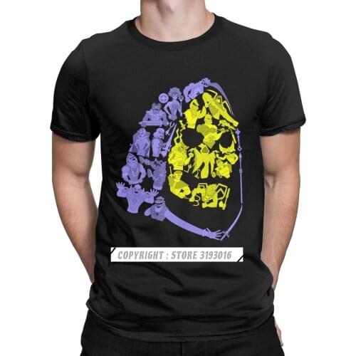 Skeletor And Friends He-Man Of The Universe Tee Shirt Men Cotton Tshirt Skeletor 80s She-Ra Beast Tee Shirt Man