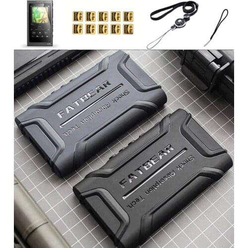 Anti-Skid Shockproof Armor Full Protective Skin Case Cover For Sony Walkman NW-A55HN A56HN A57HN A50 A55 A56 A57