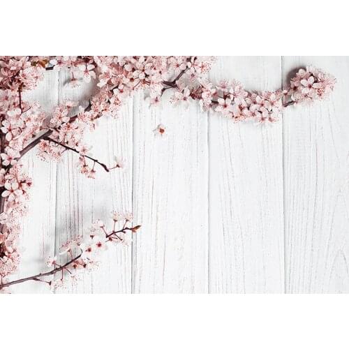 Pear blossom decor backgrounds baby photography vinyl tableware photo backdrops for photographer studio video accessories lv-200