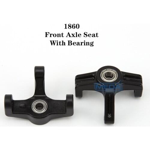 WLtoys RC Car 1/10 Spare Parts Set 104001-1860 Front Axle Seat With Bearing Assembly Original Accessories