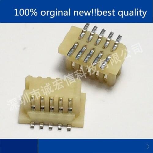10pcs 100% new and orginal real stock 52465-1070 0524651070 0.8MM 10P male board-to-board connector